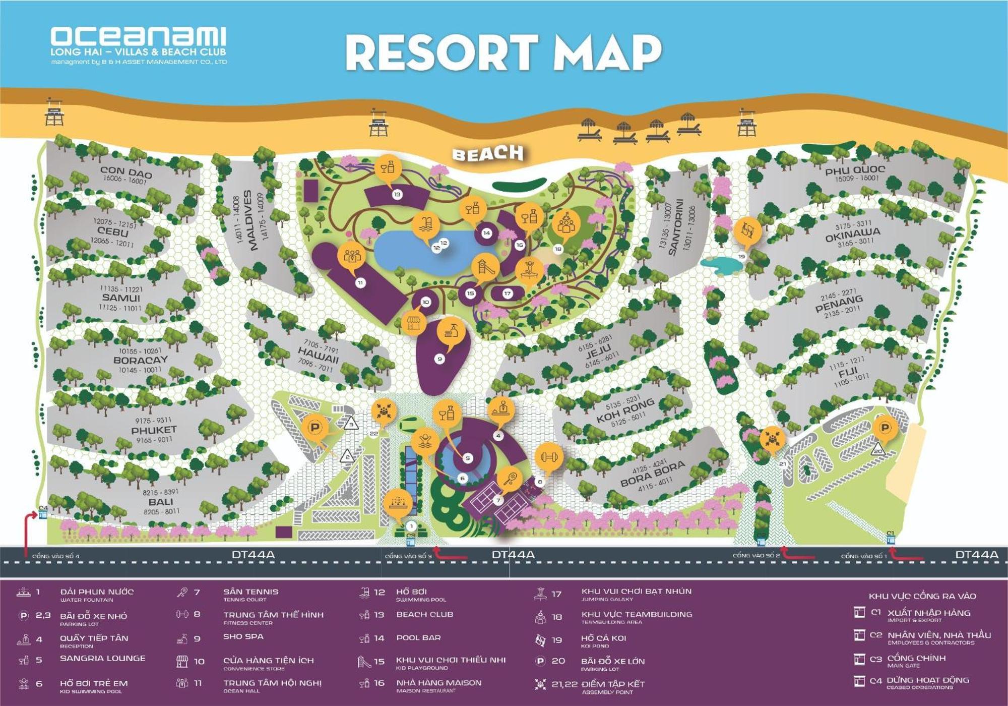 Oceanami Resort & Beach Club Long Hải Exteriér fotografie